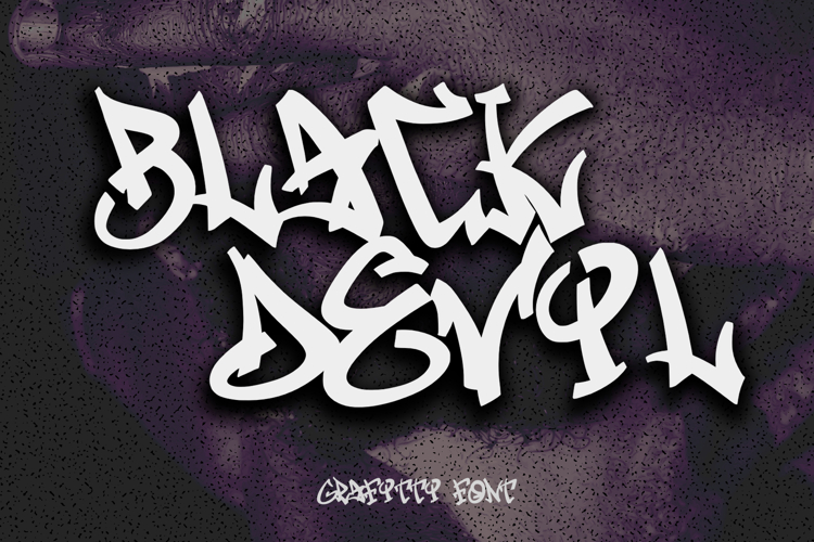 Black Devils Graffiti Font