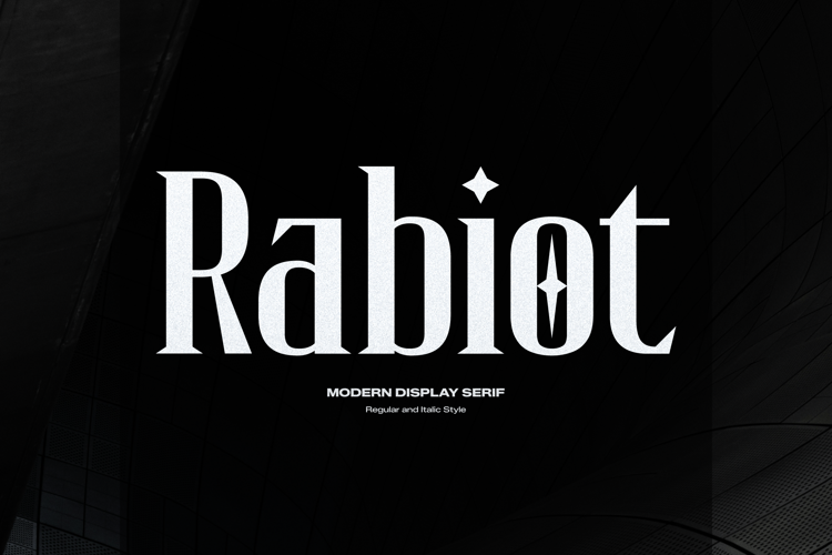 Preview of Rabiot Font