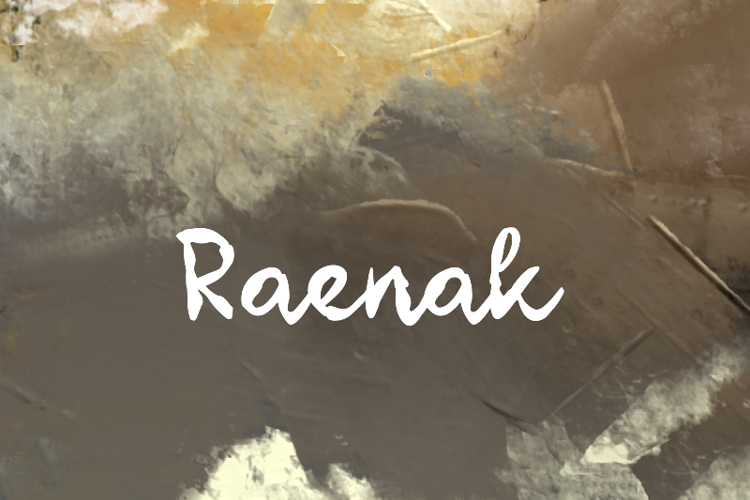 Raenak Font