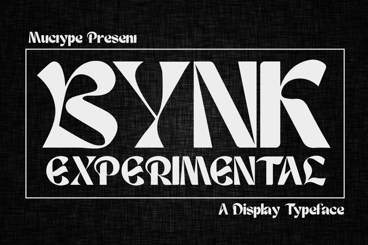 Preview of Bynk Font