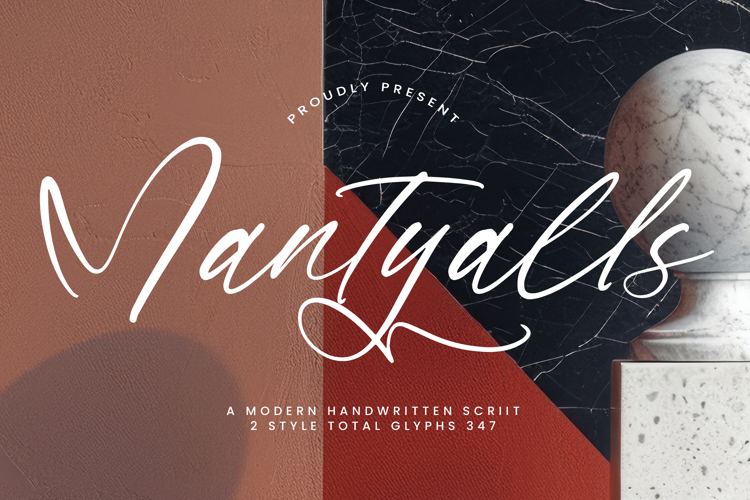 Preview of Mantyalls Font
