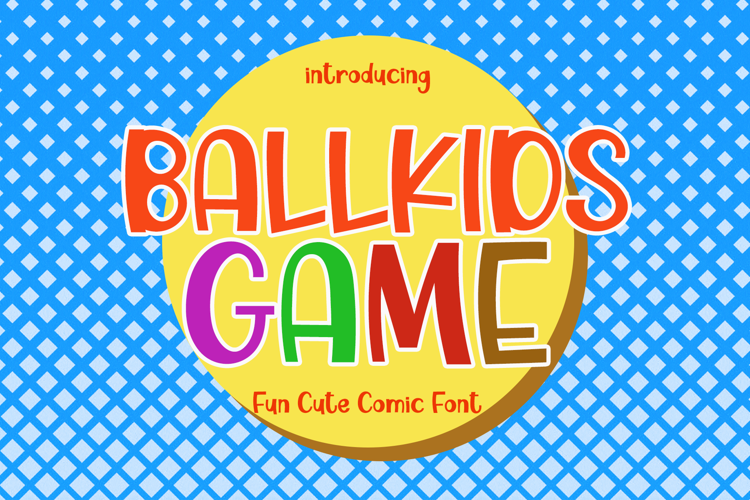 Ballkids Game Font