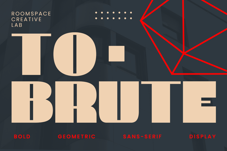 Preview of To Brute Font