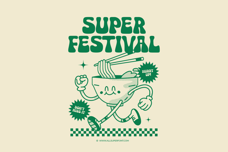 Super Festival Font