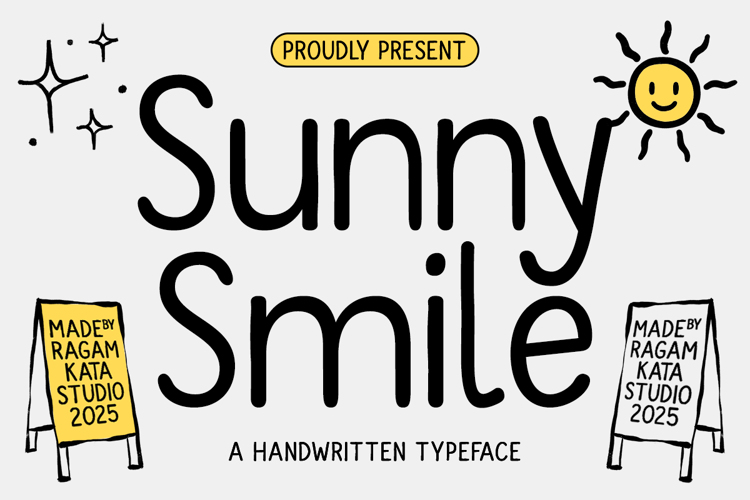 Preview of Sunny Smile Font
