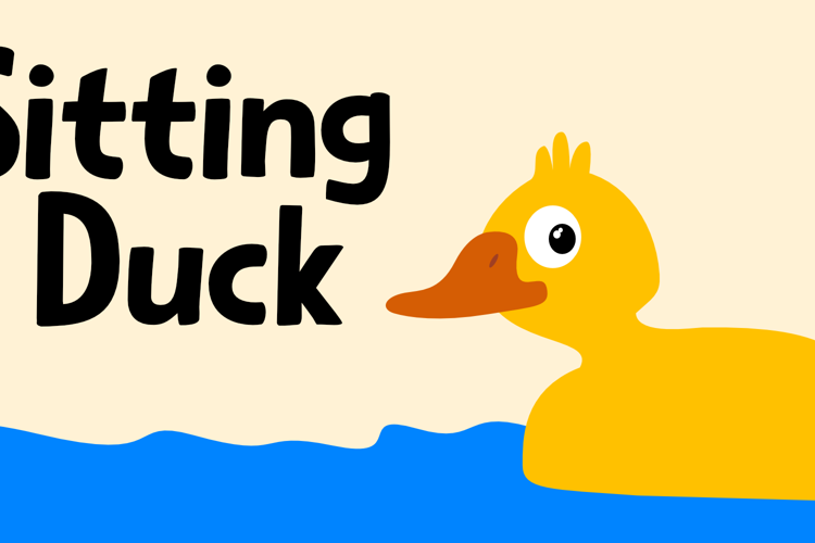 Sitting Duck Font