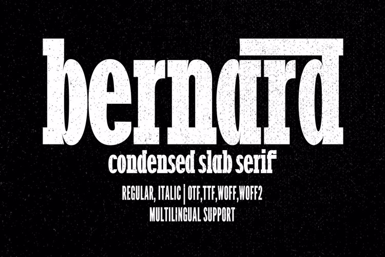 Preview of Bernard Font