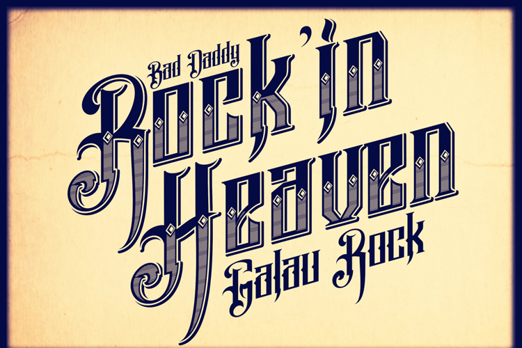 Pure Black Demo Font