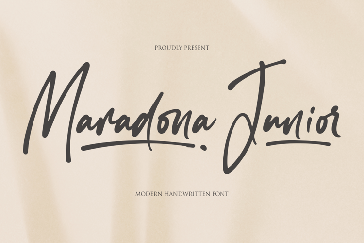 Maradona Junior Font