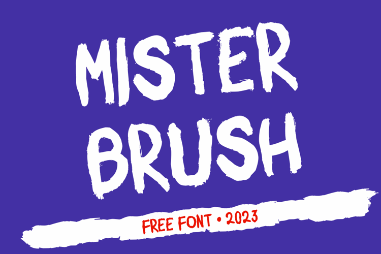 Mister Brush Font