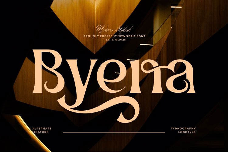 Preview of Byena Font