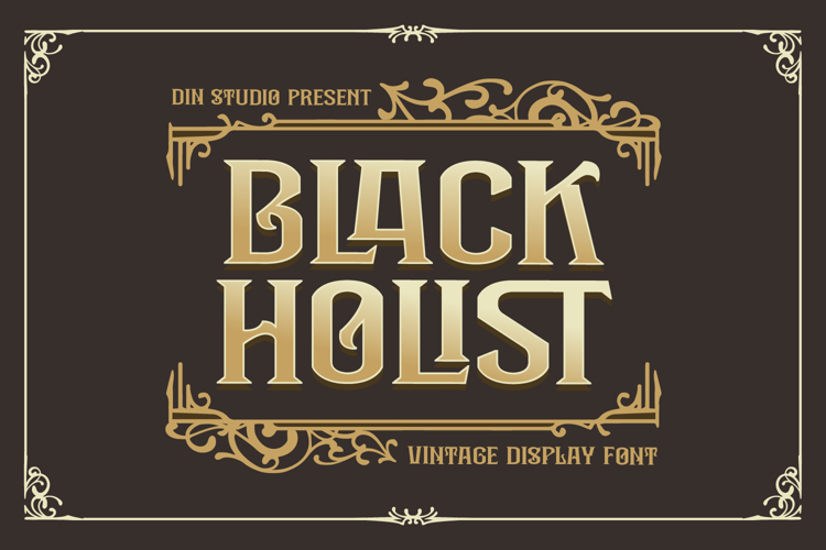 Black Holist Font