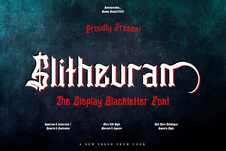 Slithevran Font