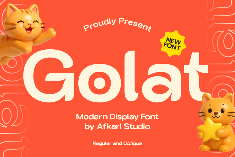 Preview of Golat Font