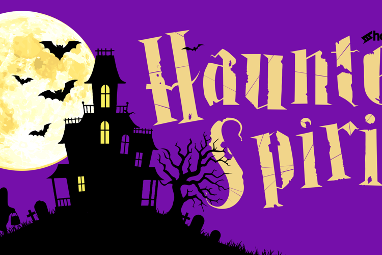 Preview of Haunted Spirit Font