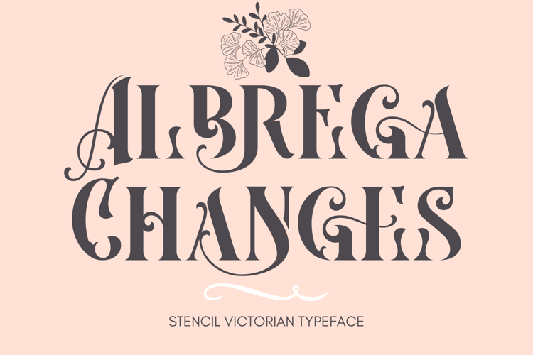 Albrega Changes Font