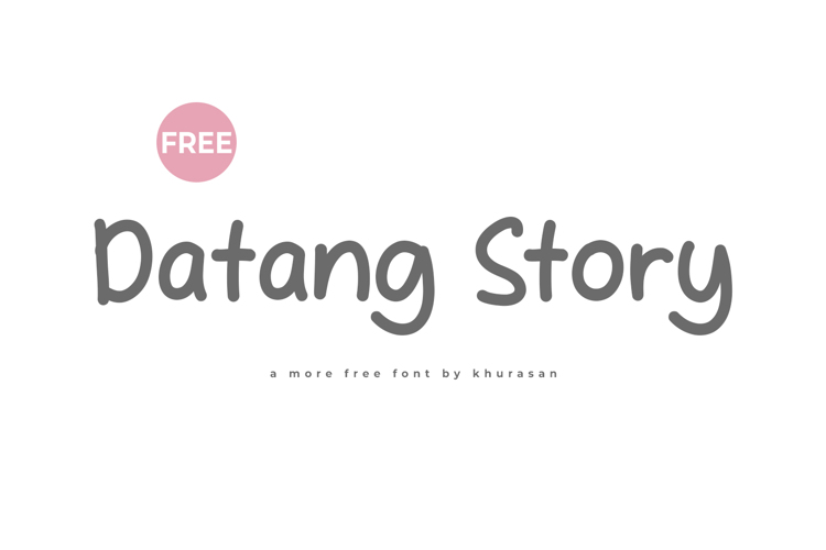 Datang Story Font