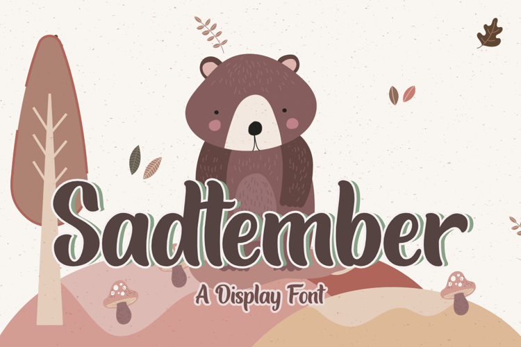 Sadtember Font