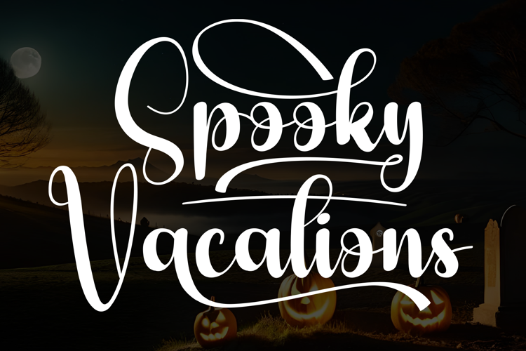 Spooky Vacations Font