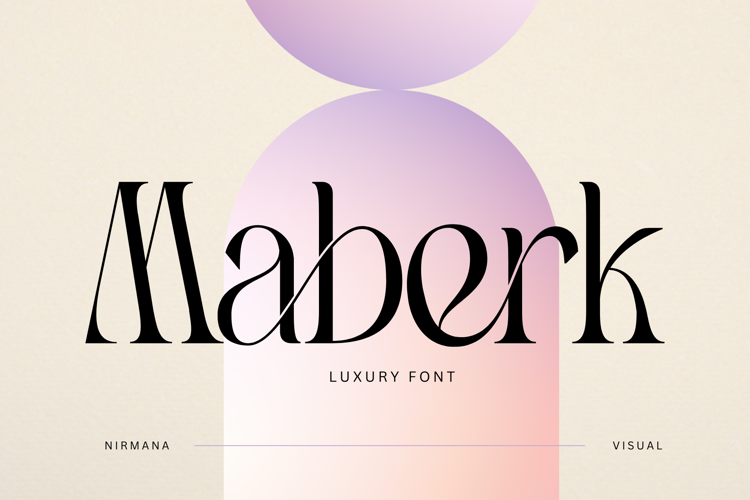 Maberk Font