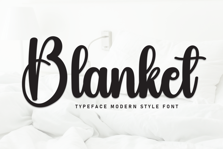 Preview of Blanket Font