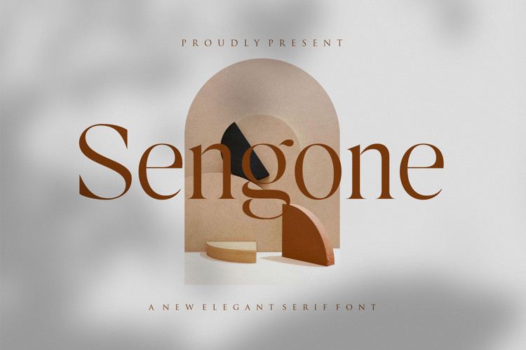 Preview of Sengone Font
