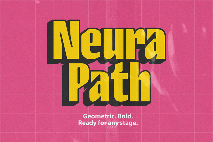 Preview of Neura Path Font