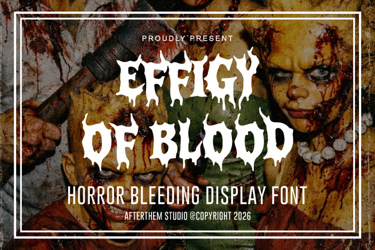 Preview of Effigy Of Blood Font
