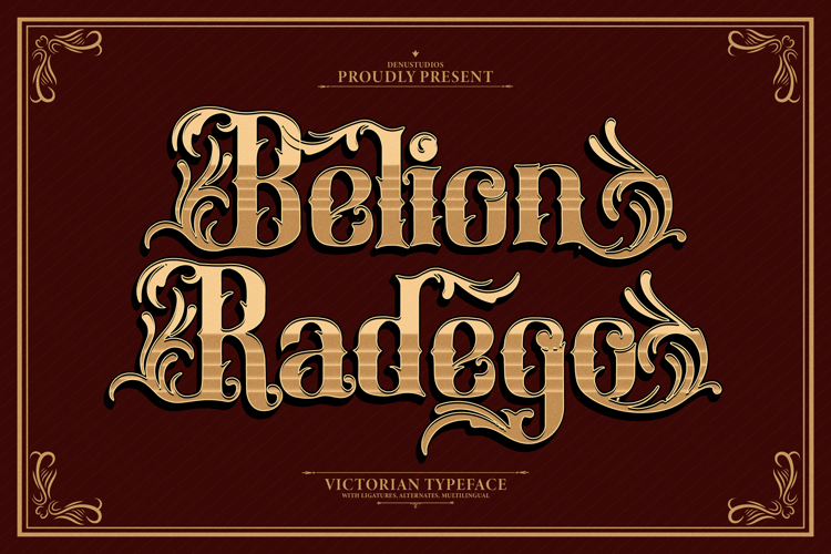 Belion Radego Font