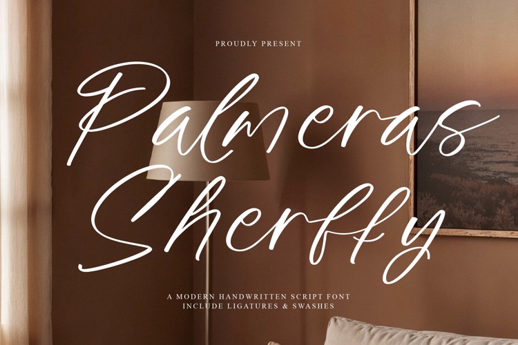 Preview of Palmeras Sherffy Font
