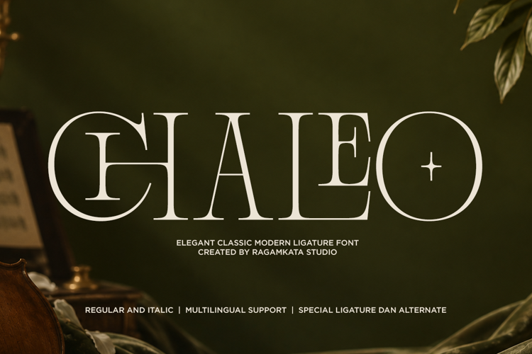 Preview of Chaleo Font