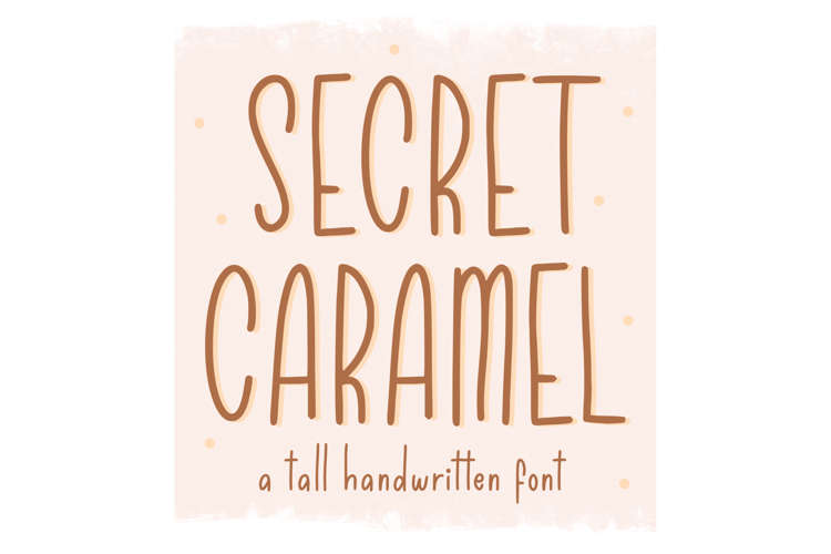 Secret Caramel Font