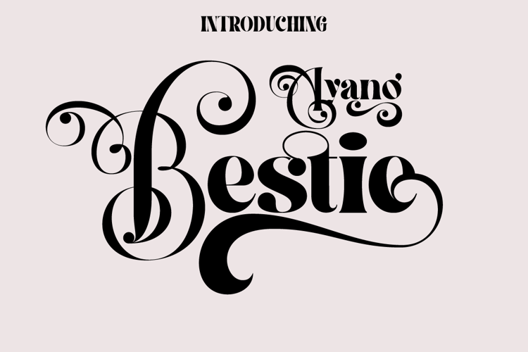 Ayang Bestie Font