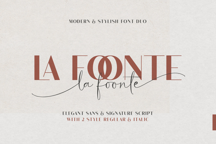 La Foonte Sans Font
