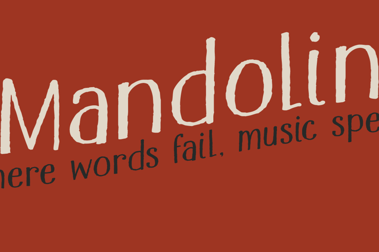 DK Mandolin Font