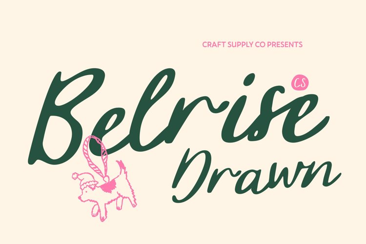 Preview of CS Belrise Drawn Font