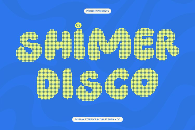 Preview of CS Shimer Disco Font