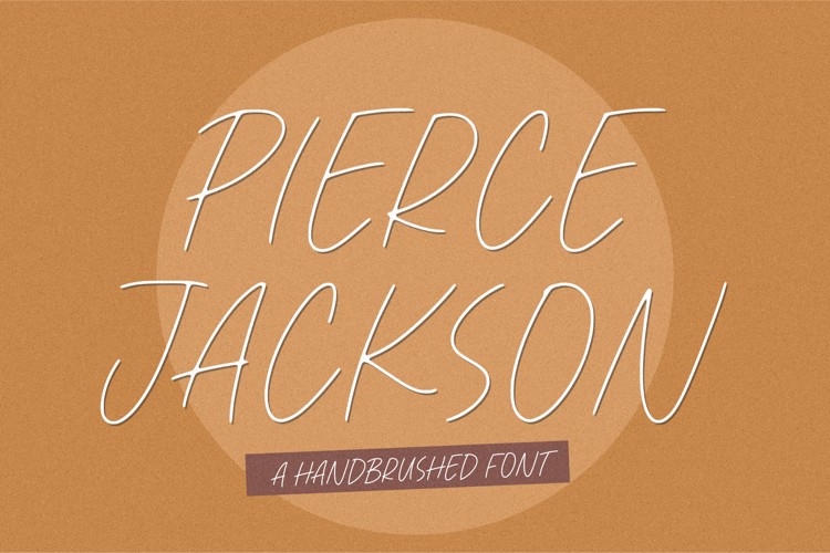 Pierce Jackson Font