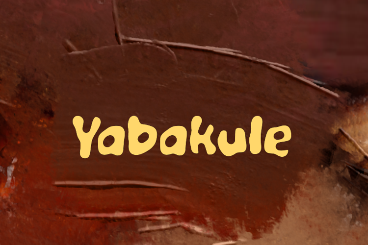 Preview of y  Yabakule Font
