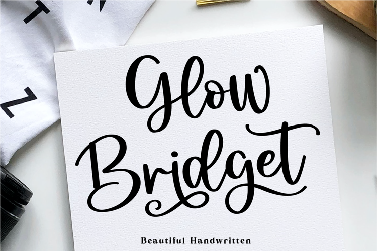 Glow Bridget Font