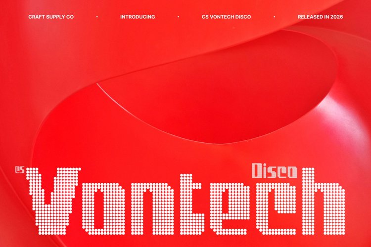 Preview of CS Vontech Disco Font