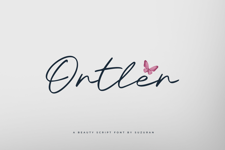 Ortler Font