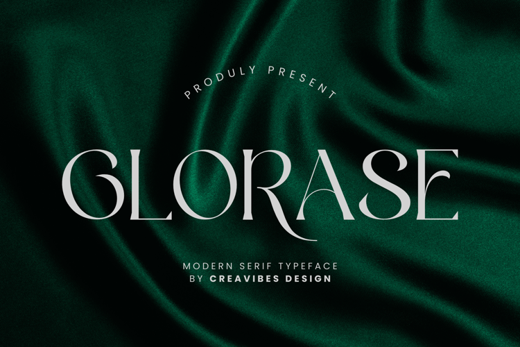 Preview of Glorase Font