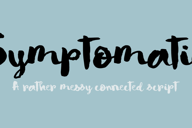 Symptomatic DEMO Font