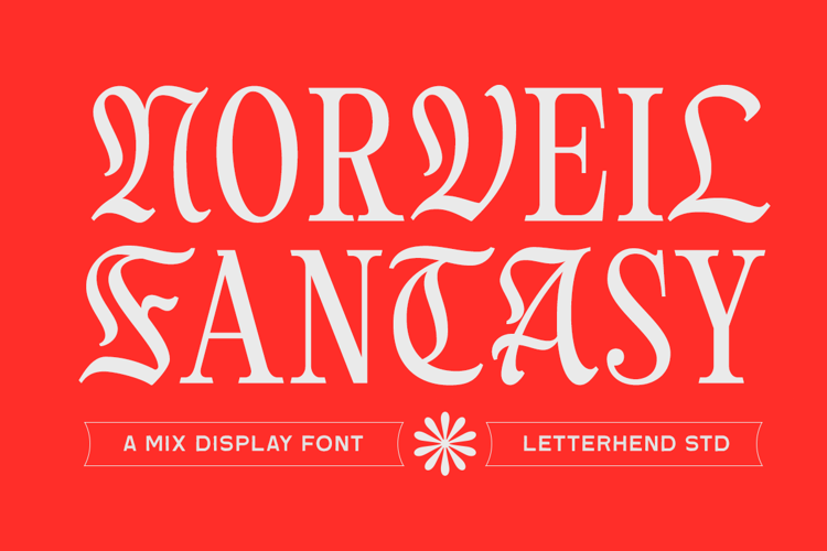 Preview of Norveil Fantasy Font