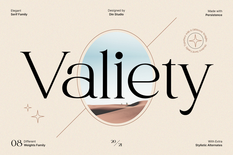 Valiety Font