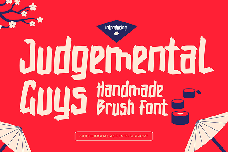 Judgemental Guys Font