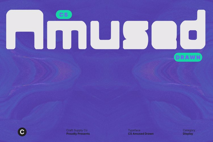 Preview of CS Amused Drawn Font
