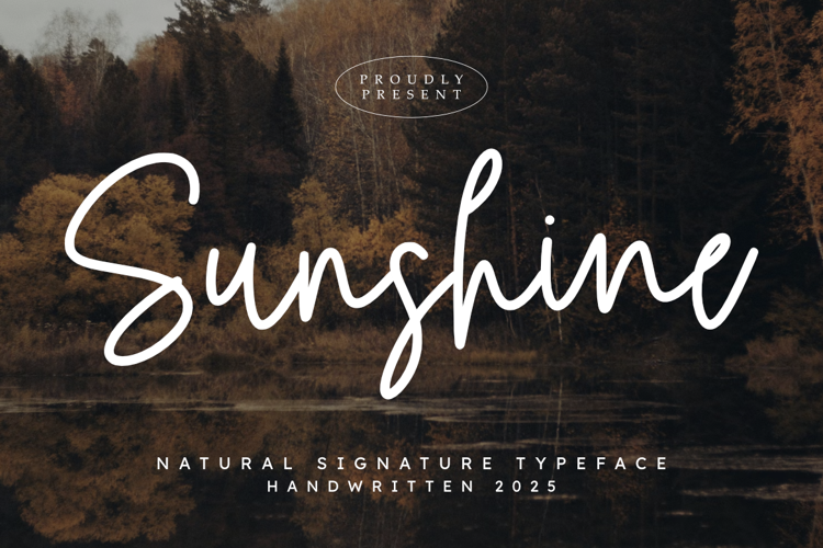 Preview of Sunshine Font