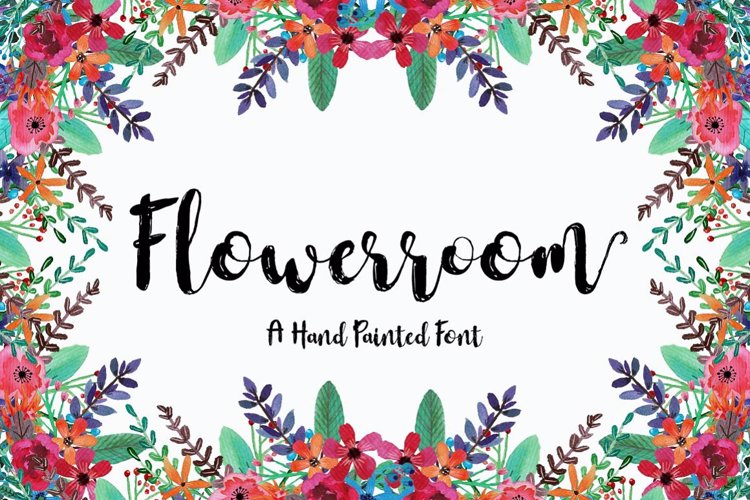Flowerroom Script Font
